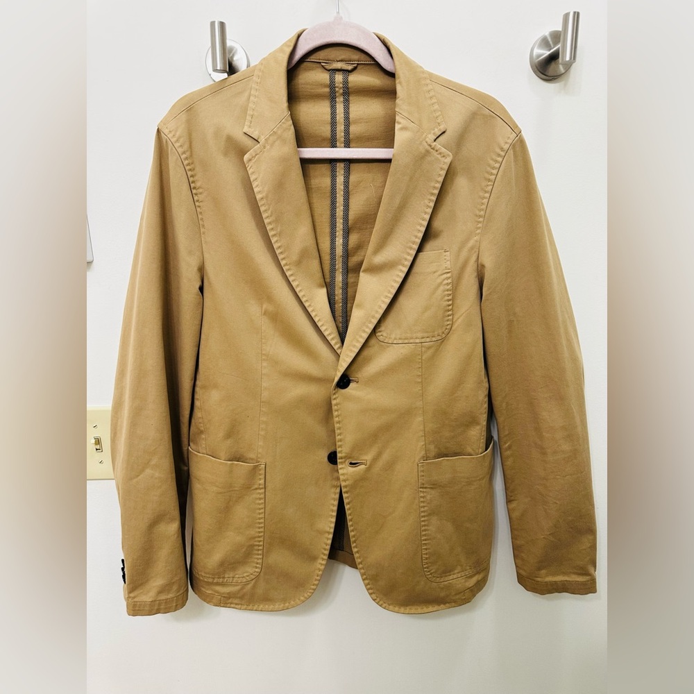 Michael Kors Cotton Twill Blazer 40R